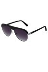 Guess - Lunette de soleil - Femme Noir Glã¤nzend Schwarz - Silber 59