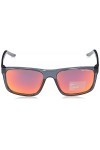 Nike Sun Sunglasses, 021 Dark Grey Polar Red f, 58 Unisex