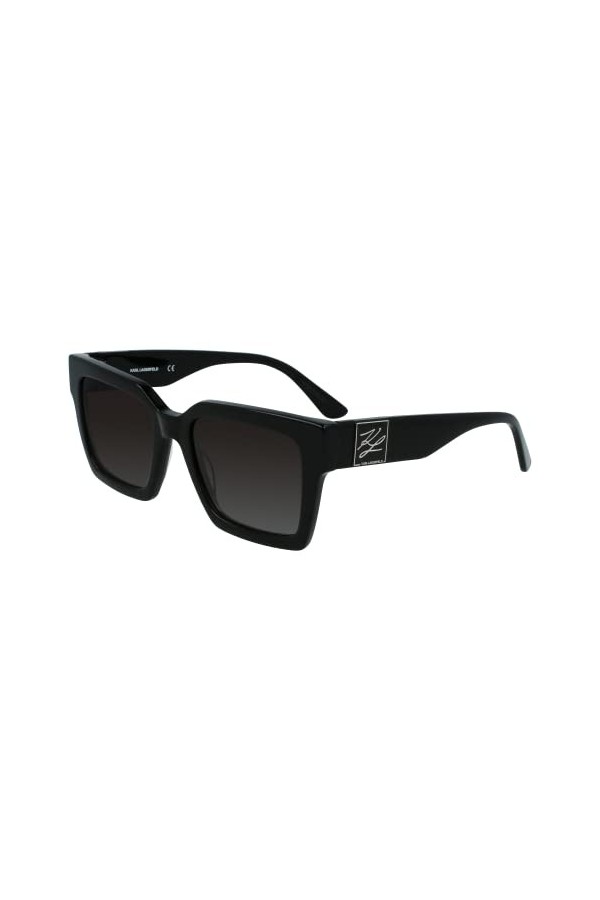 KARL LAGERFELD KL6057S Lunettes de Soleil, Noir, Taille Unique Femme