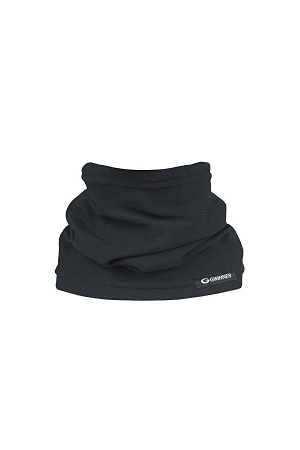 Gwinner Masque de ski cache cou deux couches de tissue Combo II, noir, L/XL