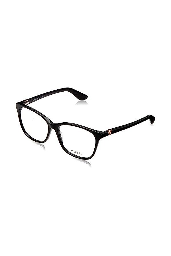 Guess GU2949-N Lunettes de Soleil, Noir Brillant, 53/15/140 Femme