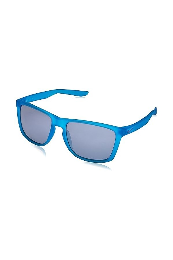 Nike Sun Sunglasses, 468 Matte Blue Lightning, 57 Unisex