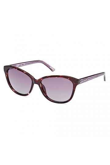Skechers SE6264 Lunettes de Soleil, Coloured Havana, 57/15/140 Femme