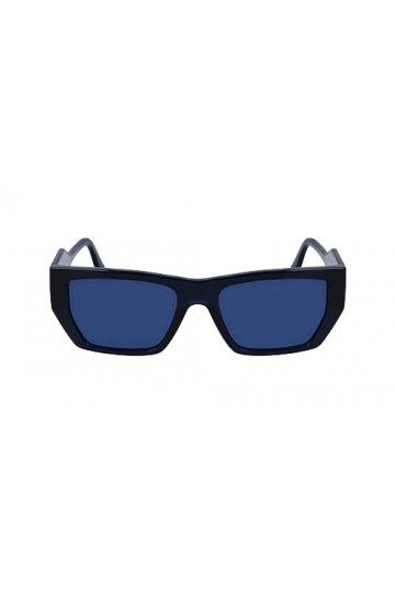 KARL LAGERFELD KL6123S Lunettes de Soleil, Dark Blue, Taille Unique Mixte