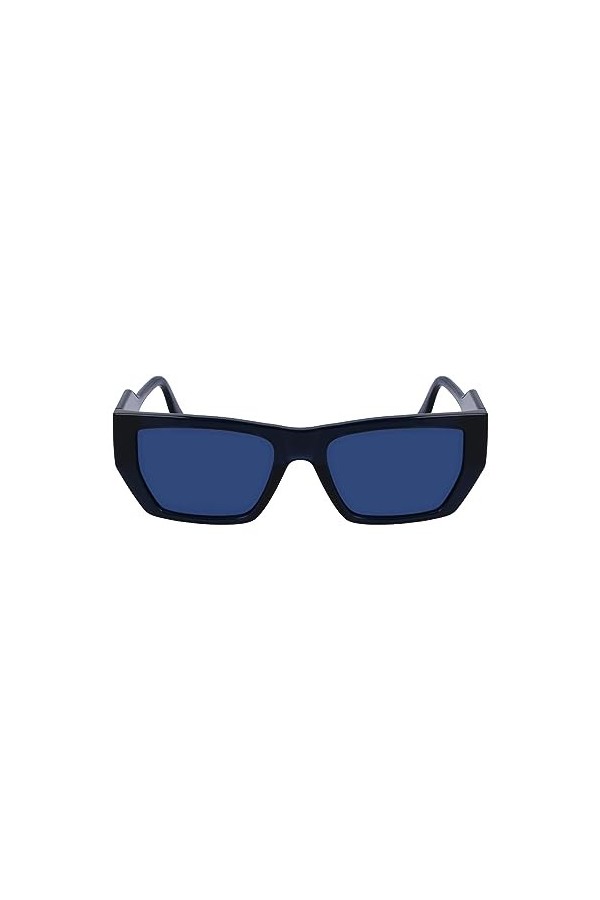 KARL LAGERFELD KL6123S Lunettes de Soleil, Dark Blue, Taille Unique Mixte
