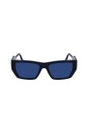 KARL LAGERFELD KL6123S Lunettes de Soleil, Dark Blue, Taille Unique Mixte