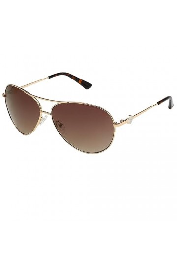 GUESS Femme 0 Lunettes de Soleil, Gold, 64
