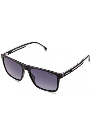 Carrera 8064/S 80s 57/17/145 Mens Sunglasses, 80S/9O Black White, 57 Unisex