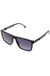 Carrera 8064/S 80s 57/17/145 Mens Sunglasses, 80S/9O Black White, 57 Unisex