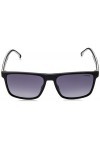 Carrera 8064/S 80s 57/17/145 Mens Sunglasses, 80S/9O Black White, 57 Unisex