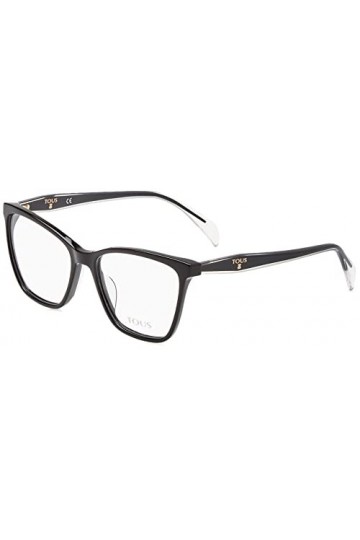 TOUS Vtob57 Lunettes de Soleil, Noir Brillant, 54 Femme