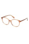 MAX &CO MO5076 Lunettes de Soleil, Brun Clair Brillant, 53/16/140 Femme