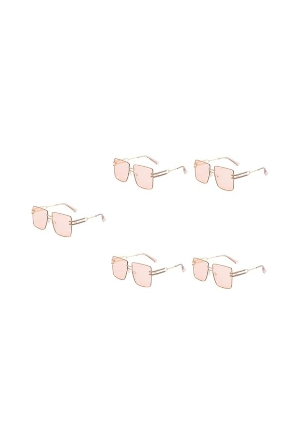 Yardwe 5 Pièces Lunettes De Soleil Miss Vêtements Pour Femmes En Plastique À LAncienne