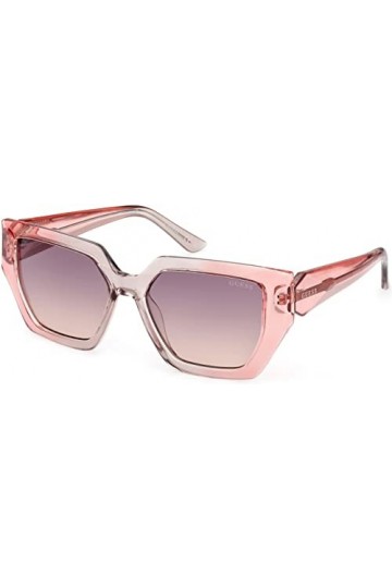 Guess GU7896 Lunettes de Soleil, Rose/Autre, 53/16/140 Femme