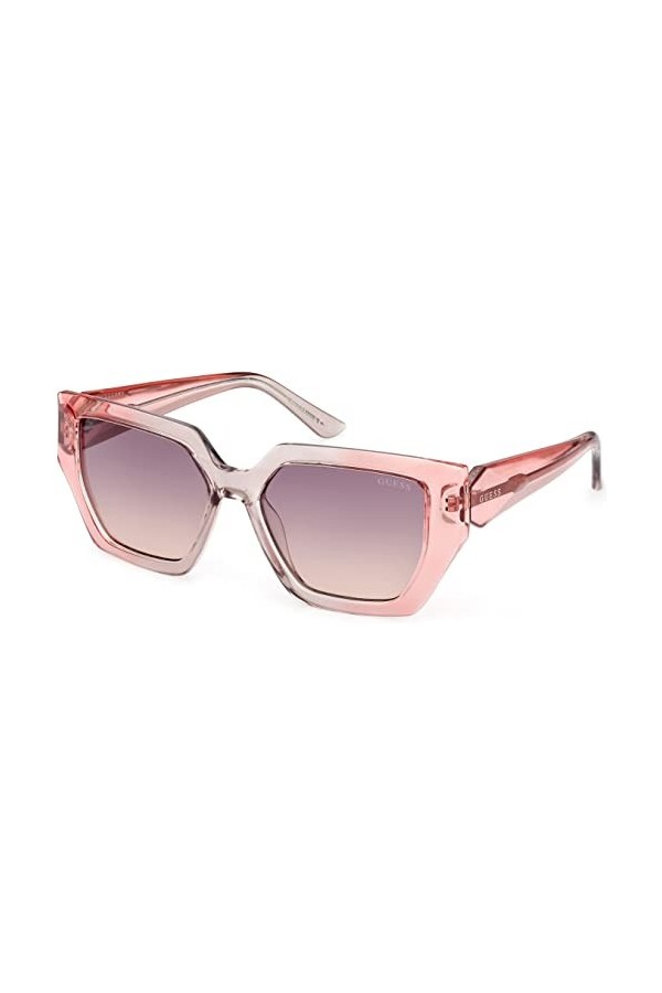 Guess GU7896 Lunettes de Soleil, Rose/Autre, 53/16/140 Femme