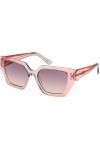 Guess GU7896 Lunettes de Soleil, Rose/Autre, 53/16/140 Femme