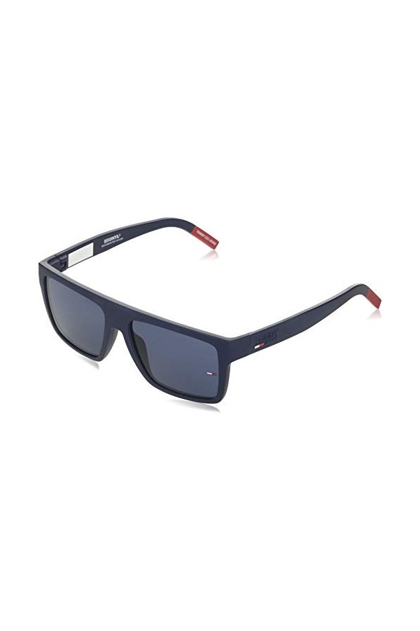 Tommy Hilfiger TJ 0004/S Lunettes de Soleil, MTT Blue, 56 Mixte Adulte