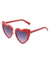 GUESS GF6116 Shiny Red/Gradient Smoke One Size