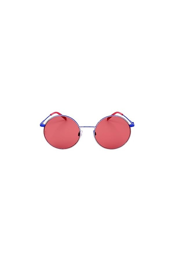 Missoni - Lunettes de soleil en acier inoxydable pour femmes, Monture : Blue Palladium – Lentille : rose, Taille unique