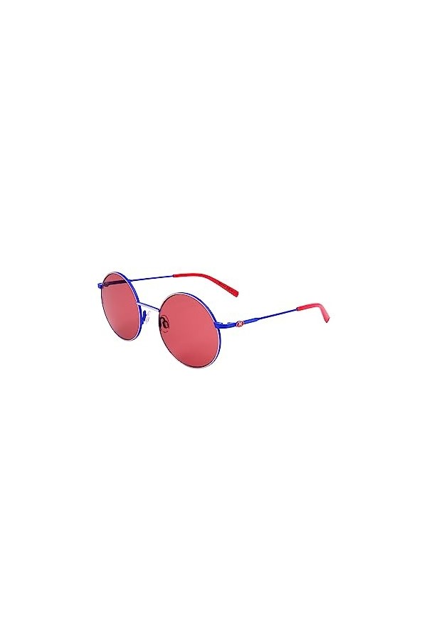 Missoni - Lunettes de soleil en acier inoxydable pour femmes, Monture : Blue Palladium – Lentille : rose, Taille unique