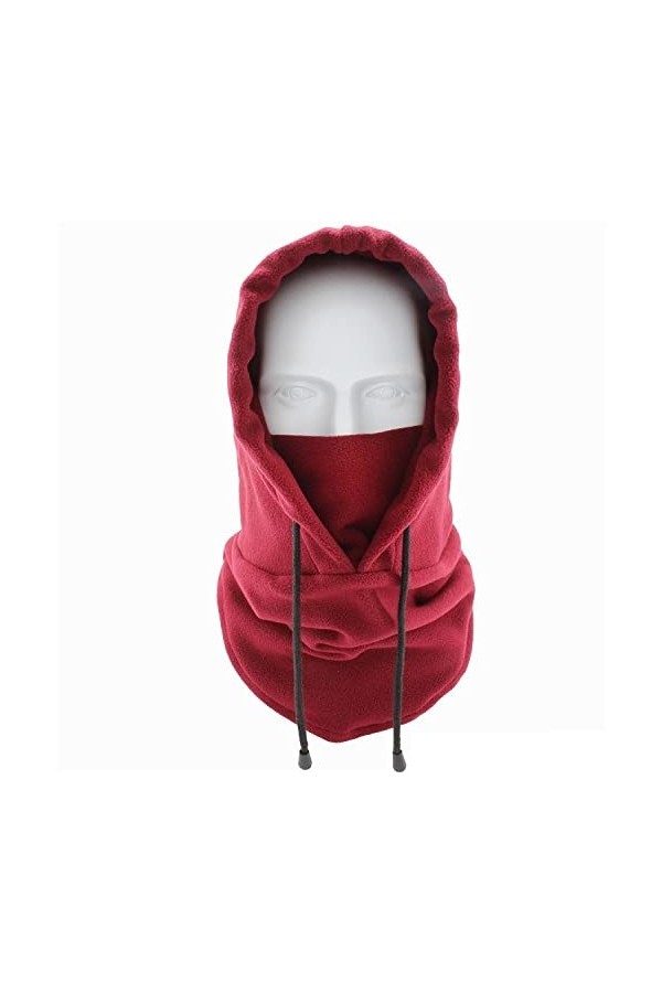 JXGSGOGO Cagoule Polaire Thermique Adulte Coupe-Vent Masque de Ski Couvre-Visage Cache-Cou pour Sports de Plein Air dhiver 