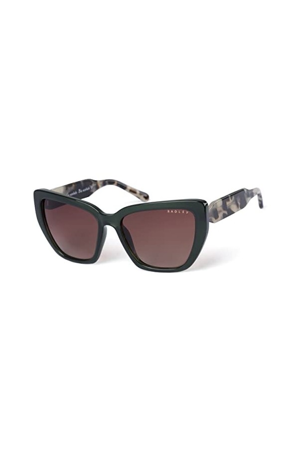 Radley RDS 6501 Womens Sunglasses 109 Palm Leaf Khaki/Brown Gradient
