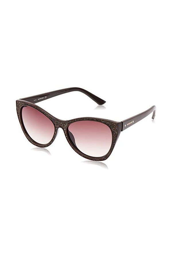 Swarovski Sonnenbrille SK0108 5948F Montures de Lunettes, Marron Braun , 59 Femme