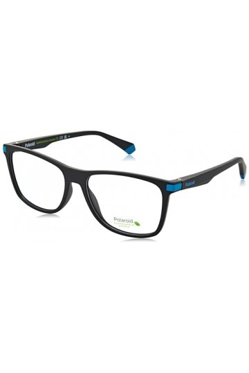Polaroid Lunettes Vista PLD D514 0vk 55/16/140 Homme Sunglasses, 0VK/16 MTBLK Blue, 55 Unisex
