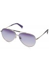 Swarovski Sk0308 Lunettes de Soleil, Palladium Brillant, 60 Femme