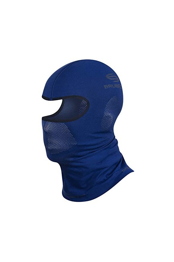 Brubeck Masque fonctionnel pour cagoule ou vélo pour mixte adulte L-XL Bleu foncé
