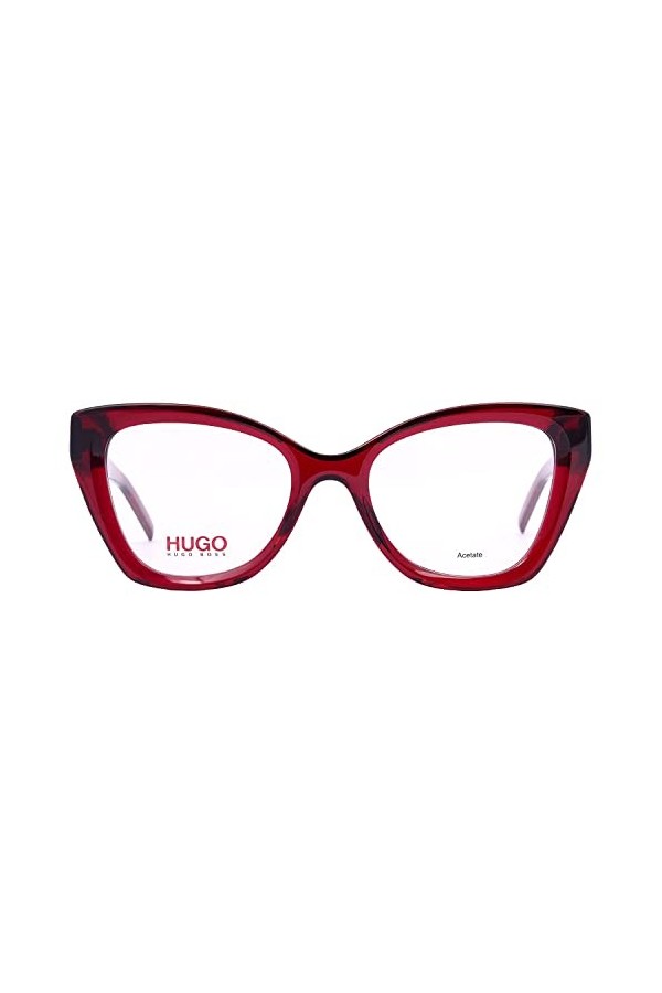 BOSS HUGO HG 1160 Lunettes de Soleil, Rouge, 52 Femme