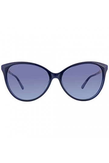 Swarovski Sk0309 Lunettes de Soleil, Bordeaux Brillant, 58 Femme