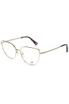 Web Eyewear We5338 Lunettes de Soleil, Rhodium Brillant, 55 Femme