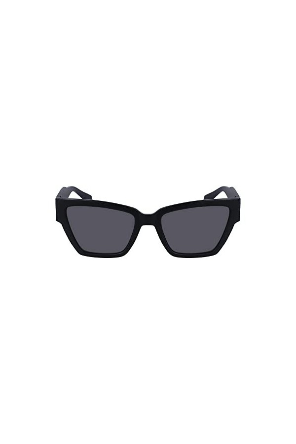 CALVIN KLEIN JEANS CKJ23624S Lunettes de Soleil, Matte Black, Taille Unique Femme