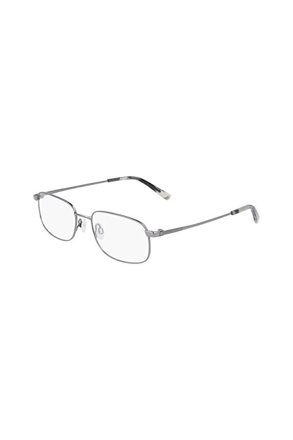 Flexon H6054 59327 Sunglasses, 072 Shiny Gunmetal, 52 Unisex