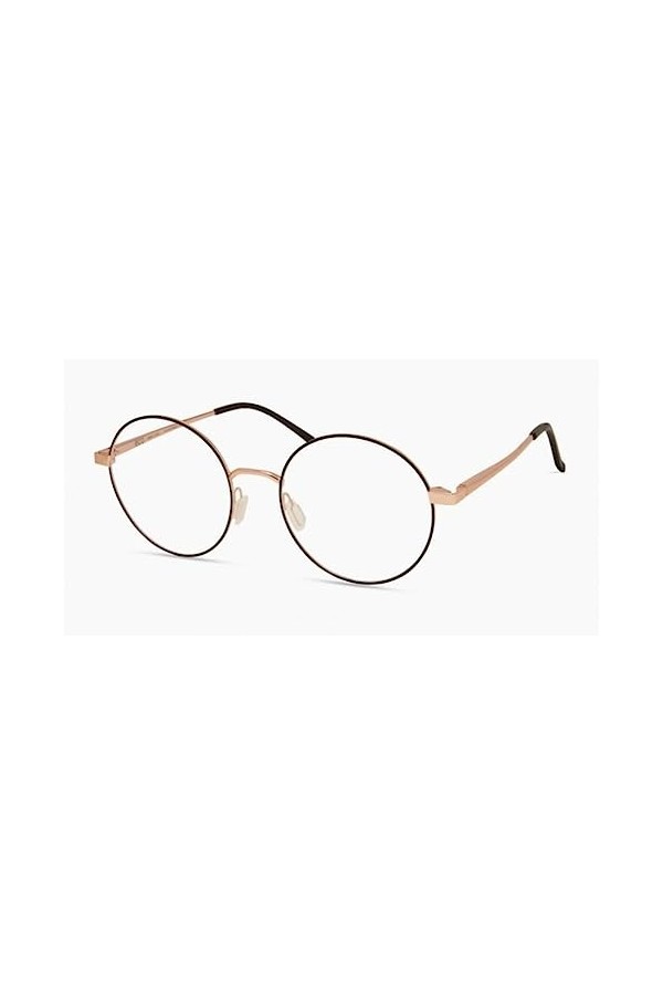 MODO & ECO VERBIER, Lunettes de soleil Femme, BLACK/ROSE GOLD, 52