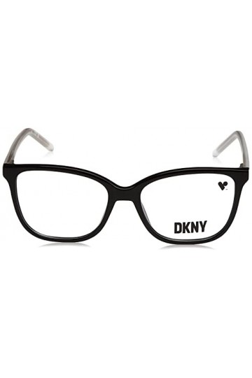 DKNY DK5052 Sunglasses, 001 Black, 53 Unisex