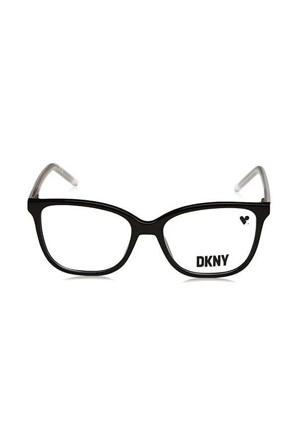 DKNY DK5052 Sunglasses, 001 Black, 53 Unisex
