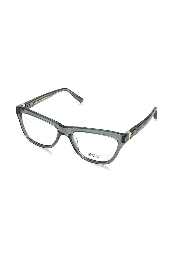 MODO & ECO Crysl Lunettes de Soleil, Vert, 55 Femme
