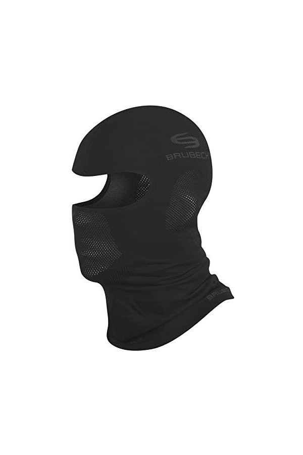 Brubeck - Cagoule multifonction, style motoAu choix : noir, blanc, demi-cagoule excellente qualité, sadapte à la forme du c