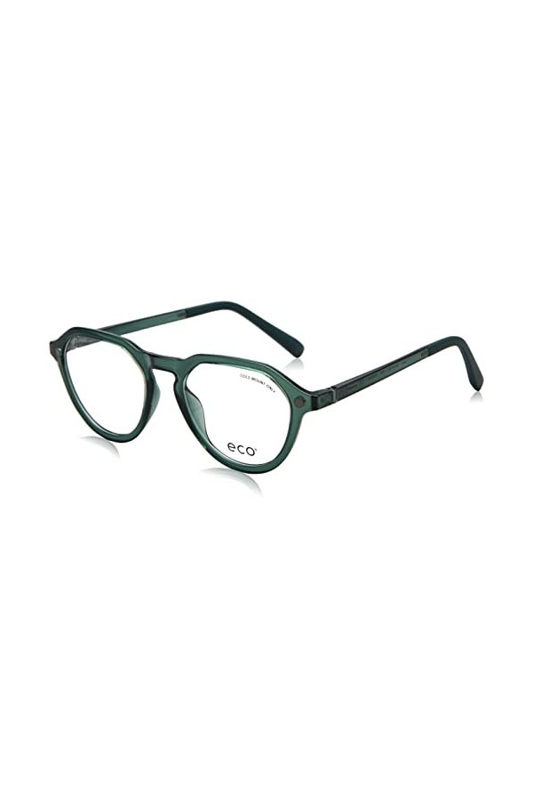 MODO & ECO Arve Lunettes de Soleil, Vert, 50 Femme