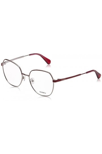 MAX &CO MO5089 Lunettes de Soleil, Bordeaux Brillant, 54/17/140 Femme