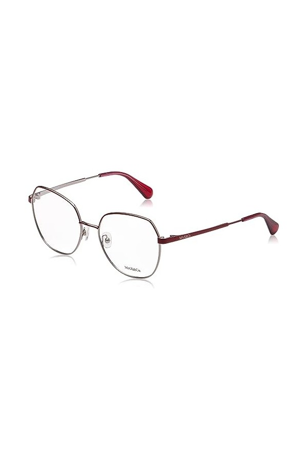 MAX &CO MO5089 Lunettes de Soleil, Bordeaux Brillant, 54/17/140 Femme