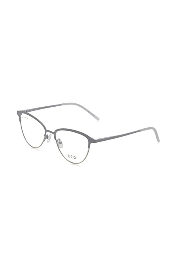 MODO & ECO Rideau Lunettes de Soleil, Lavander/Silver, 53 Femme