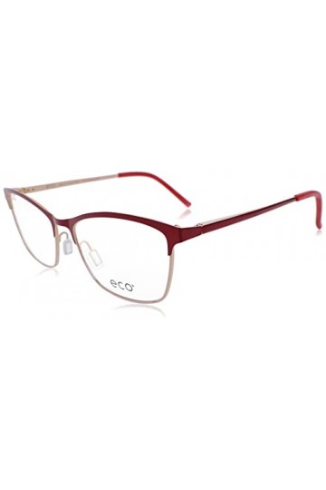 MODO & ECO Maya Lunettes de Soleil, Bordeaux Mat, 54 Femme