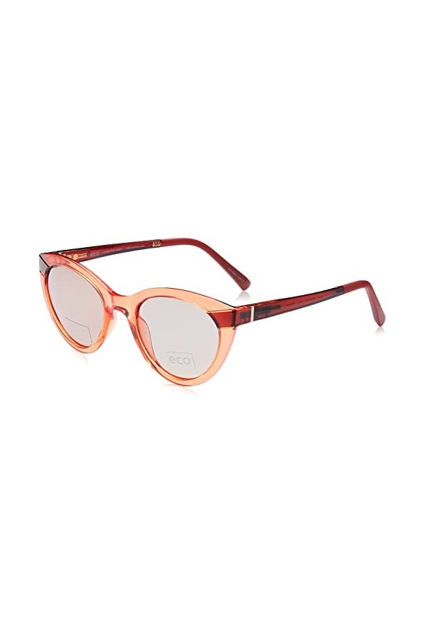 MODO & ECO Cherry Sun Lunettes de Soleil, Corail/Tort, 51 Femme