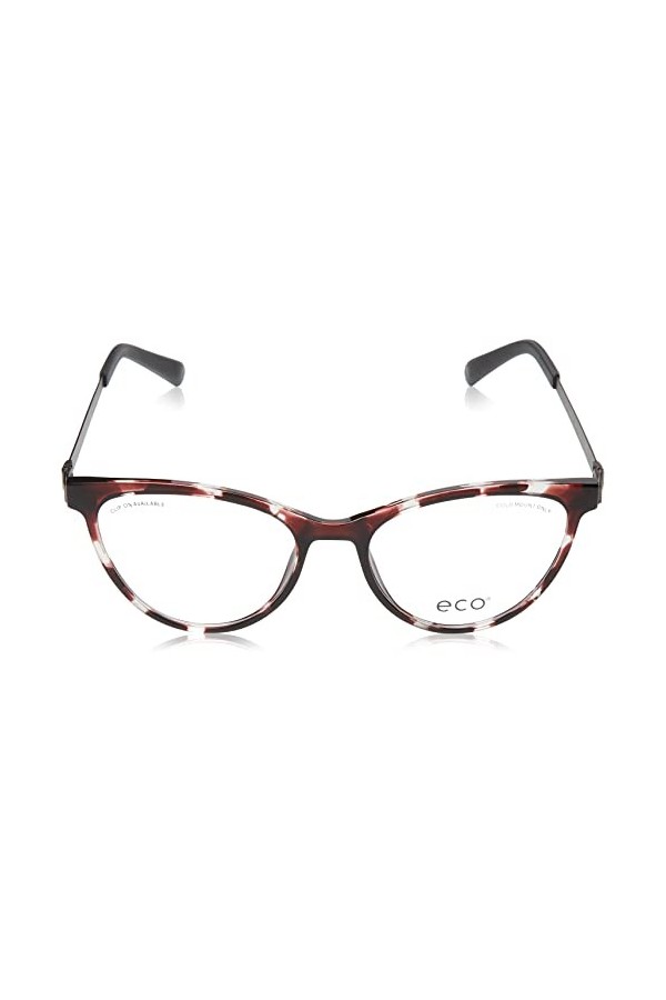 MODO & ECO Ela Lunettes de Soleil, Dark Purple Tortoise, 52 Femme