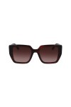 KARL LAGERFELD KL6036S 45389 Sunglasses, 049 Striped Burgundy, 52-19 Unisex