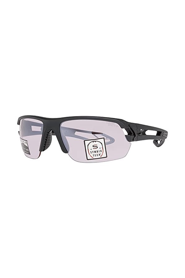 Cébé STrack M Lunettes de Soleil Adulte Unisexe, Noir, Medium
