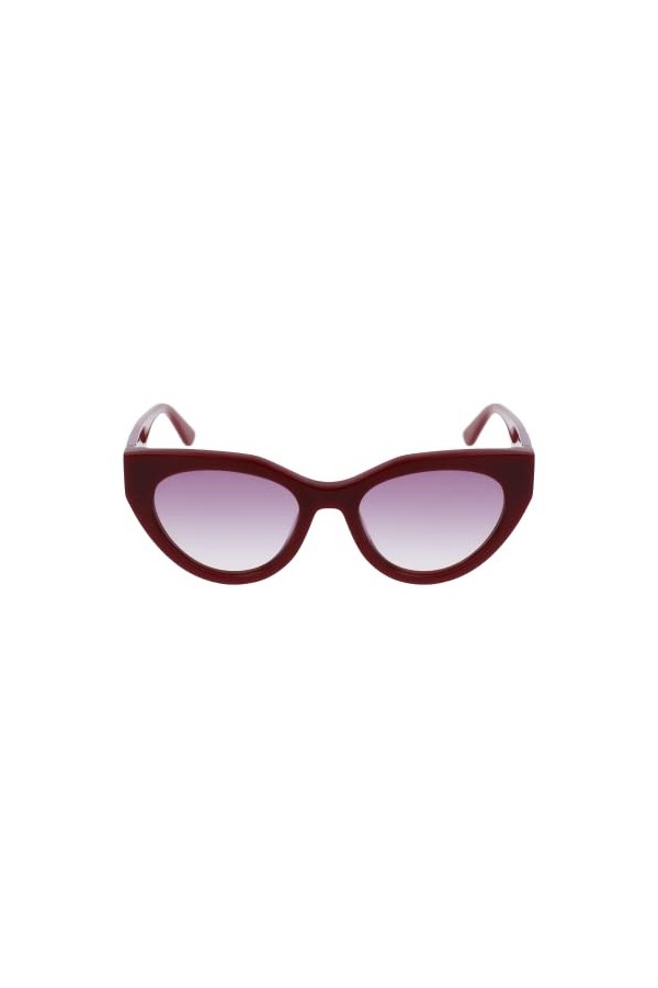 KARL LAGERFELD KL6047S Lunettes de Soleil, Burgundy, 5219 aux Femmes